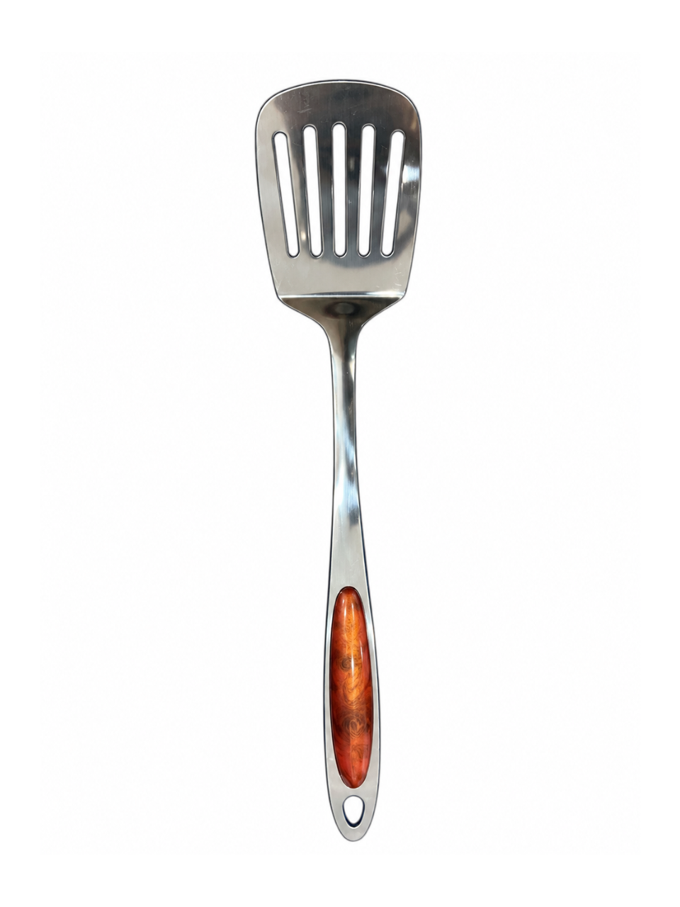 Slotted Turner Spatula with Heat-Resistant Handle - 36.2 x 7.8 cm
