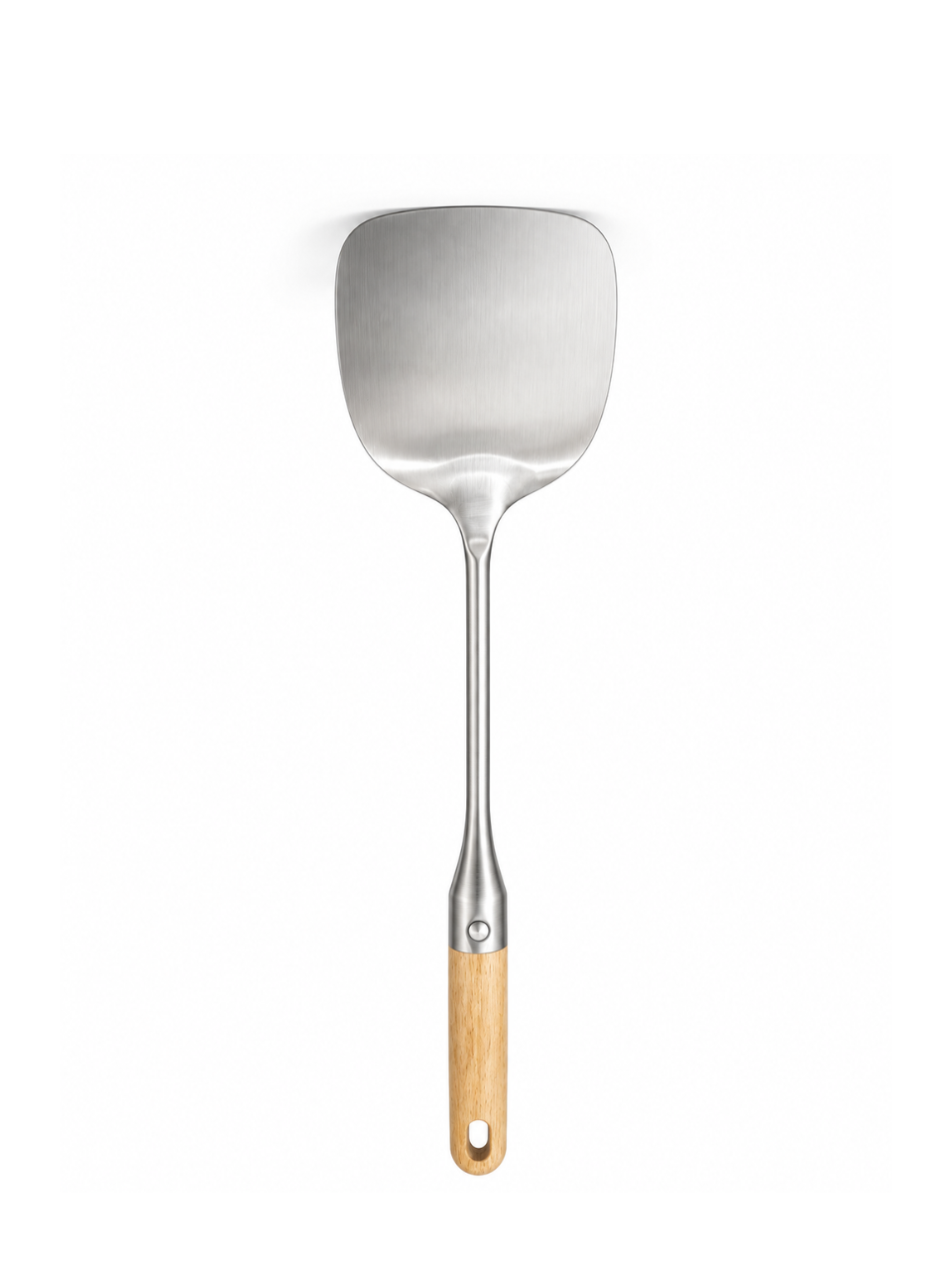 Wok Spatula with Wooden Handle - 37.5 x 10.2 cm