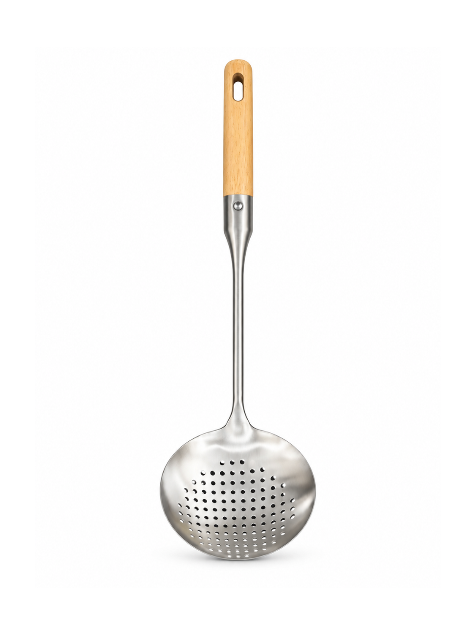 Skimmer Slotted Spoon with Wooden Handle - 38.2 x 11.7 cm