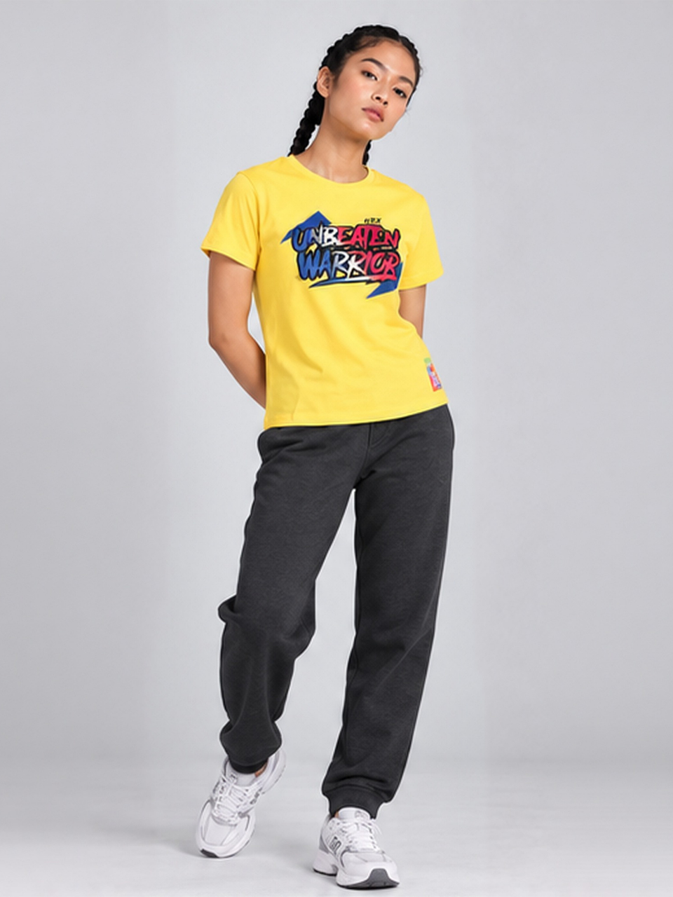 HRX Women's Sunshine Rally Graphic Cotton T-Shirt
