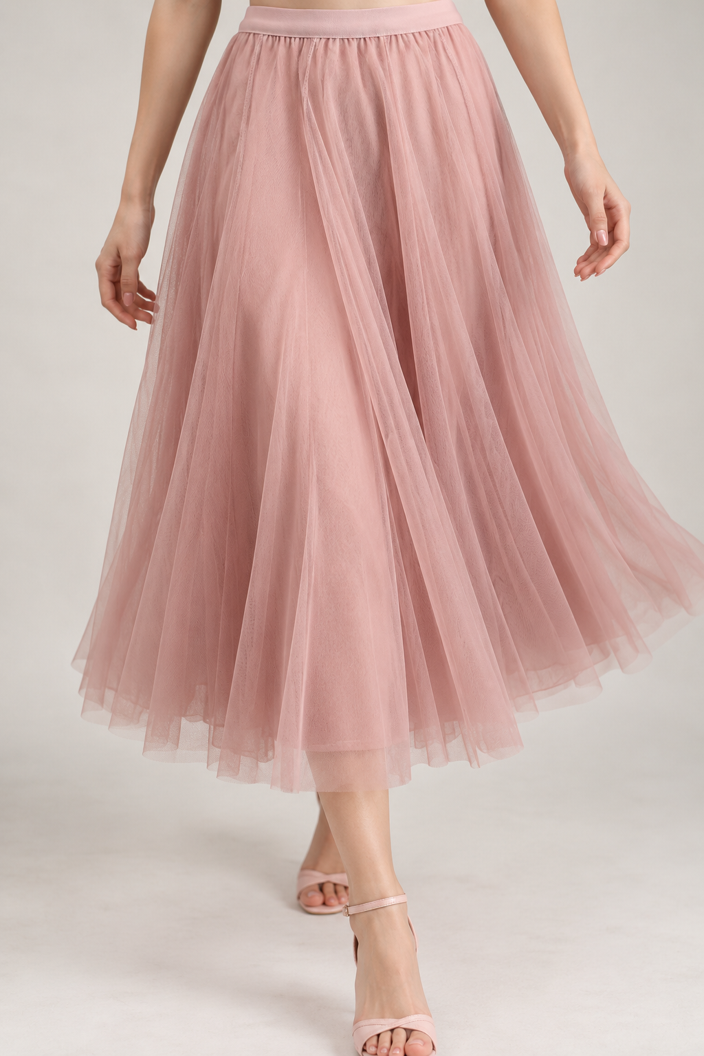 SOMERSET BAY - Tulle Midi Skirt
