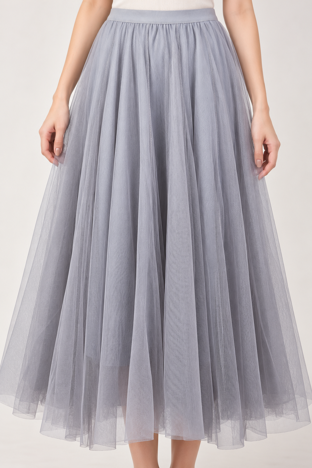 SOMERSET BAY - Tulle Midi Skirt
