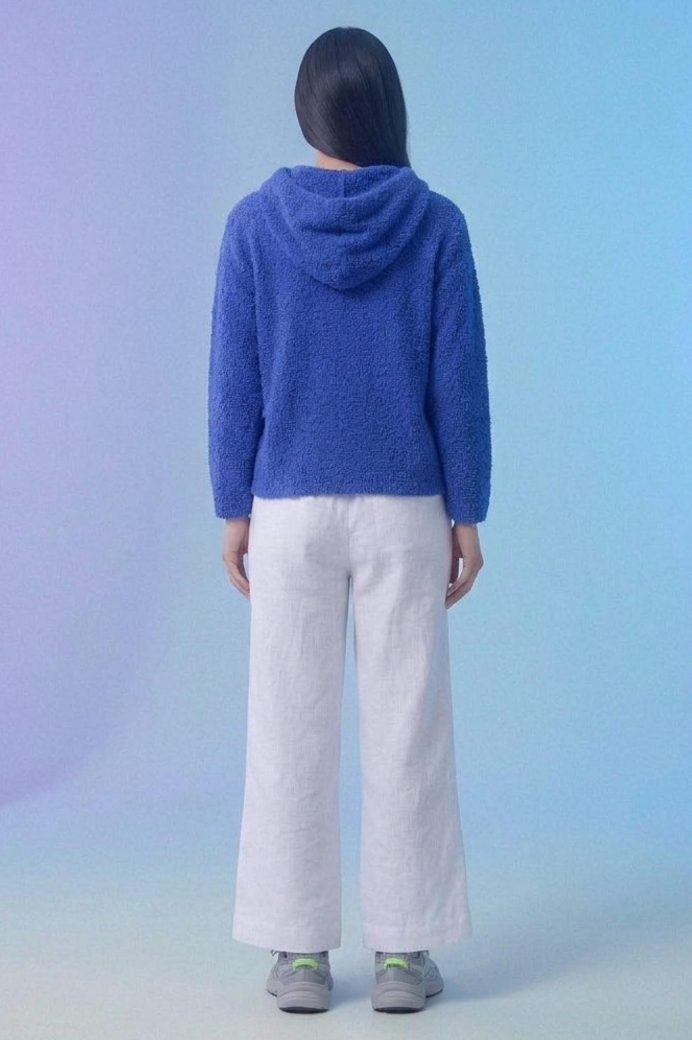 CAPE COD - Orange Knit Hoodie
