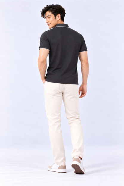 CAPE COD - Men’s Tipped Cotton Piqué Polos