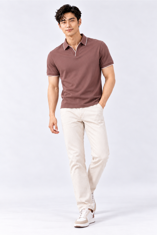 CAPE COD - Men’s Tipped Cotton Piqué Polos