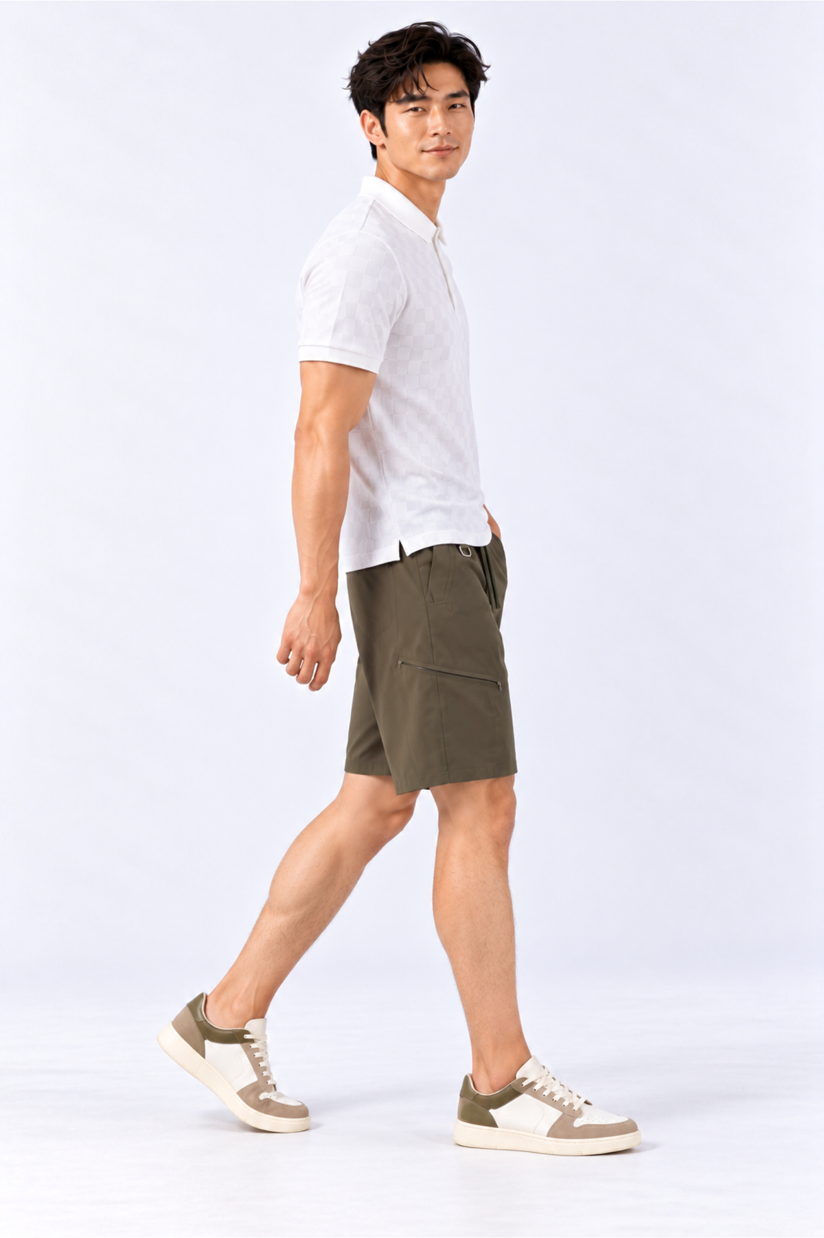 CAPE COD - Men’s Tonal Checkerboard Polo