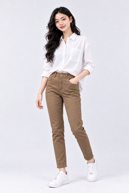 CAPE COD - Straight-Leg Denim Trousers
