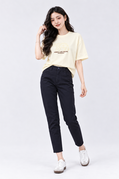 CAPE COD - Straight-Leg Denim Trousers