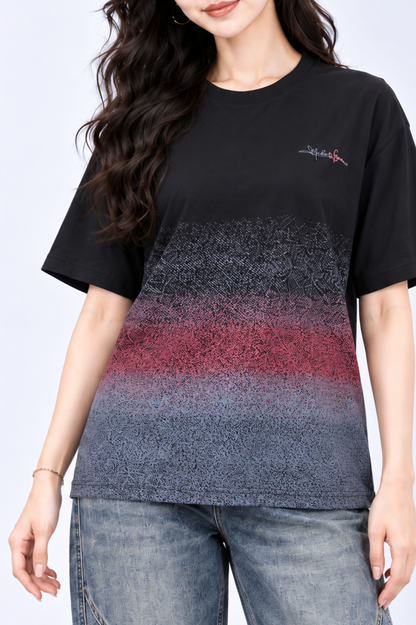 CAPE COD - Ombré Gradient T-Shirt