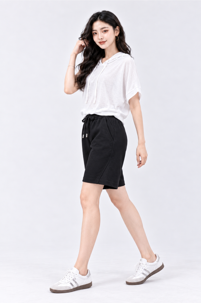 CAPE COD - Drawstring Waist Everyday Shorts