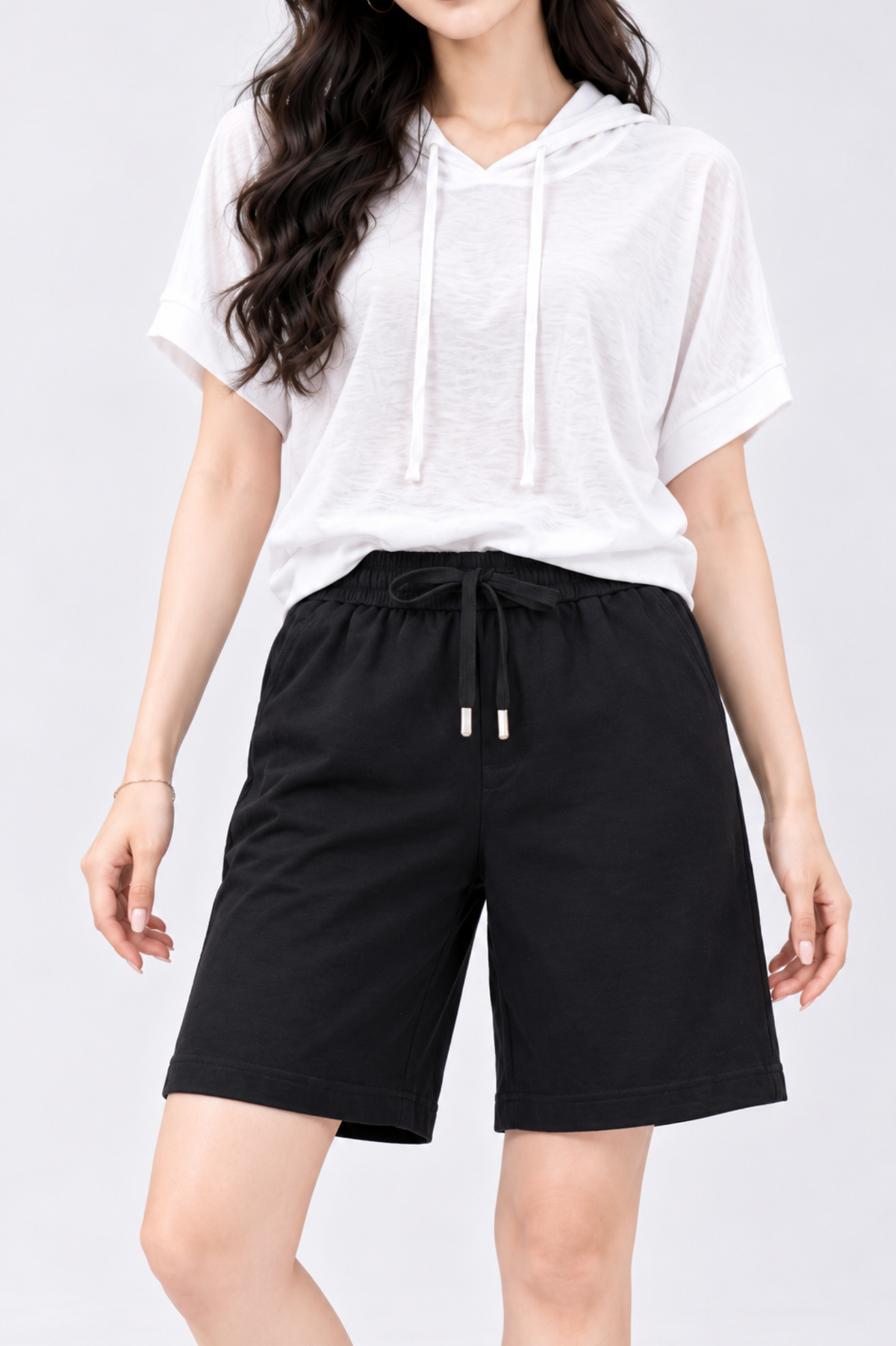 CAPE COD - Drawstring Waist Everyday Shorts