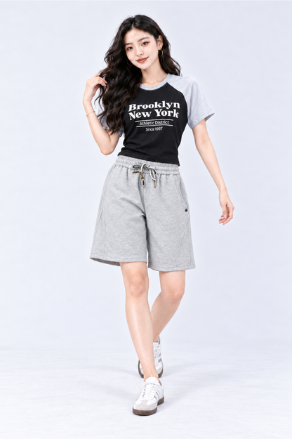 CAPE COD - Panelled Sweat Shorts