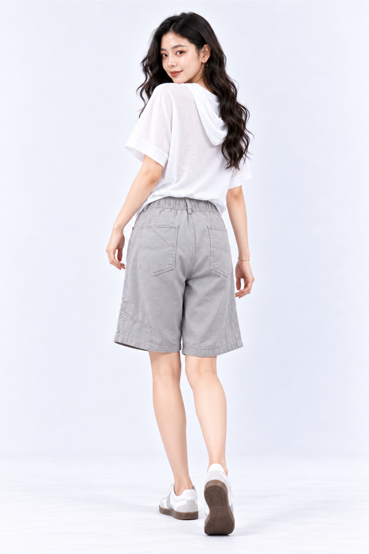 CAPE COD - Drawstring Twill Carpenter Shorts