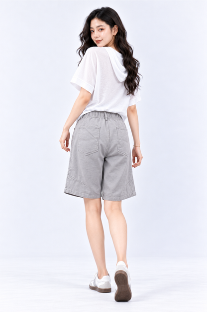CAPE COD - Drawstring Twill Carpenter Shorts