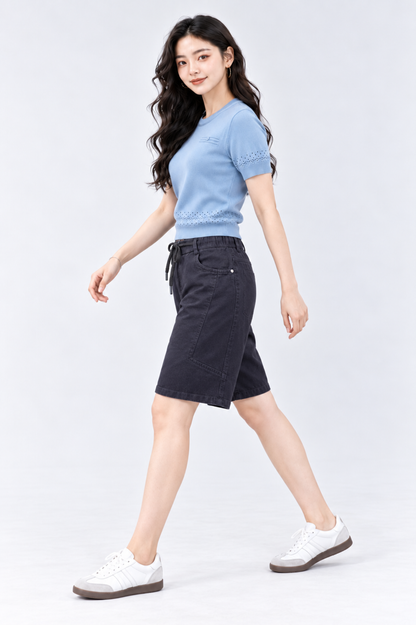 CAPE COD - Drawstring Twill Carpenter Shorts