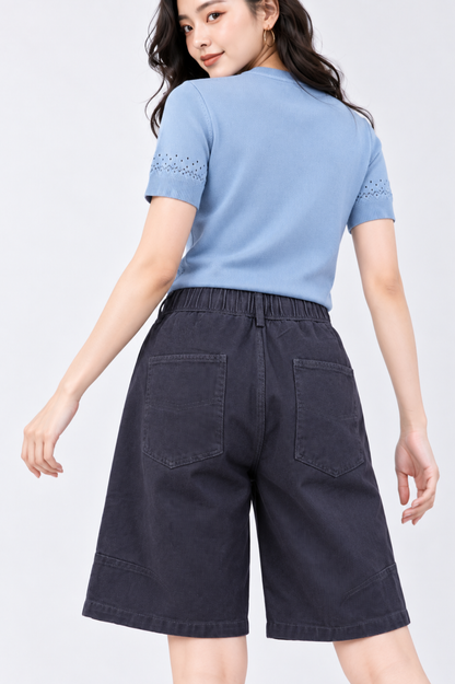 CAPE COD - Drawstring Twill Carpenter Shorts