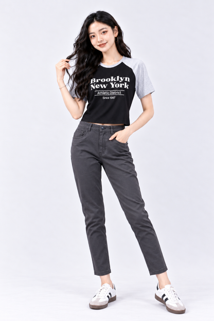 CAPE COD - Straight-Leg Denim Trousers