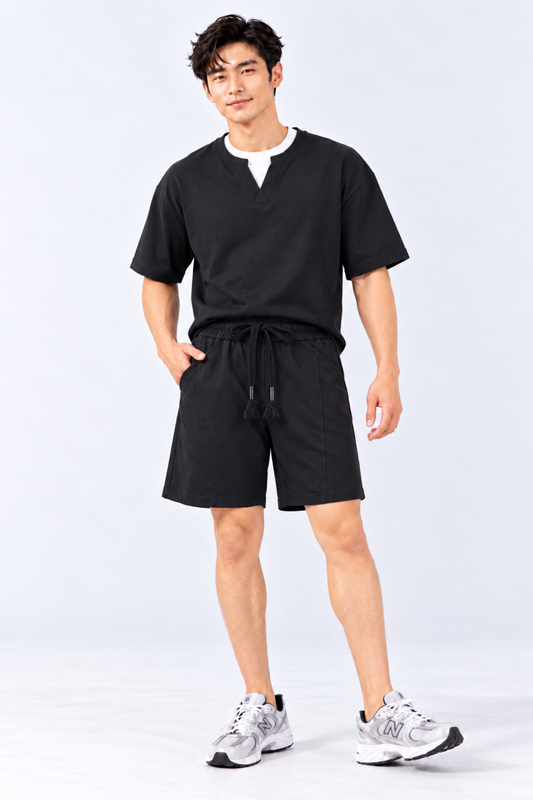 CAPE COD - Men's Panelled Sweat Shorts