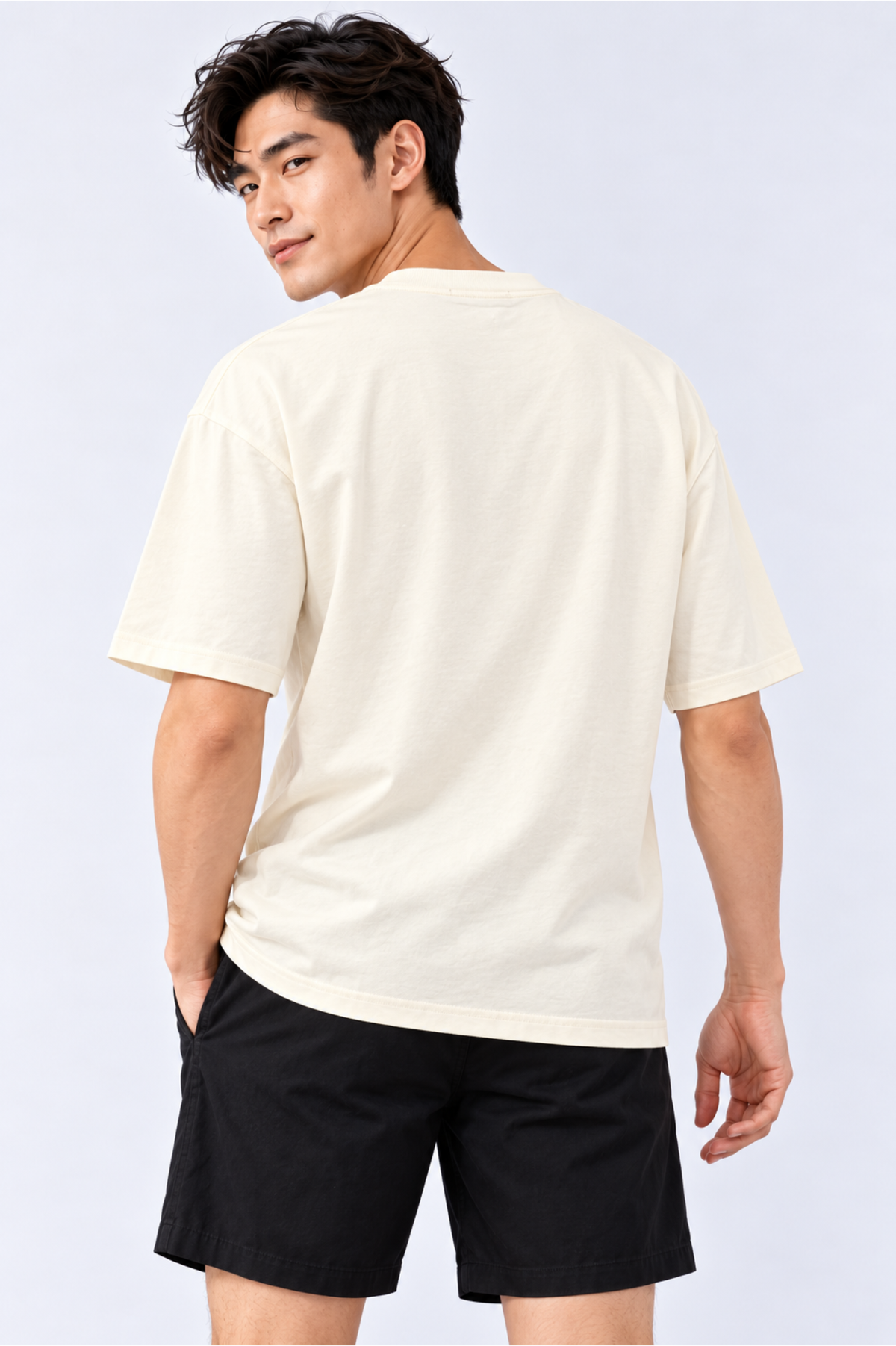 CAPE COD - Men’s Oversized Geometric Bear Embroidered Tee