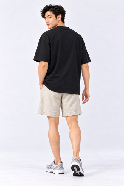 CAPE COD - Men’s Oversized Geometric Bear Embroidered Tee