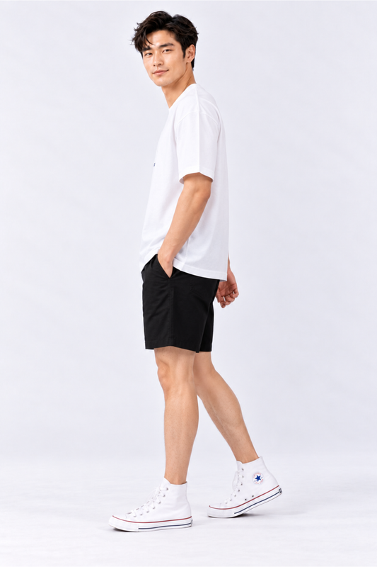 CAPE COD - Men’s Oversized Geometric Bear Embroidered Tee