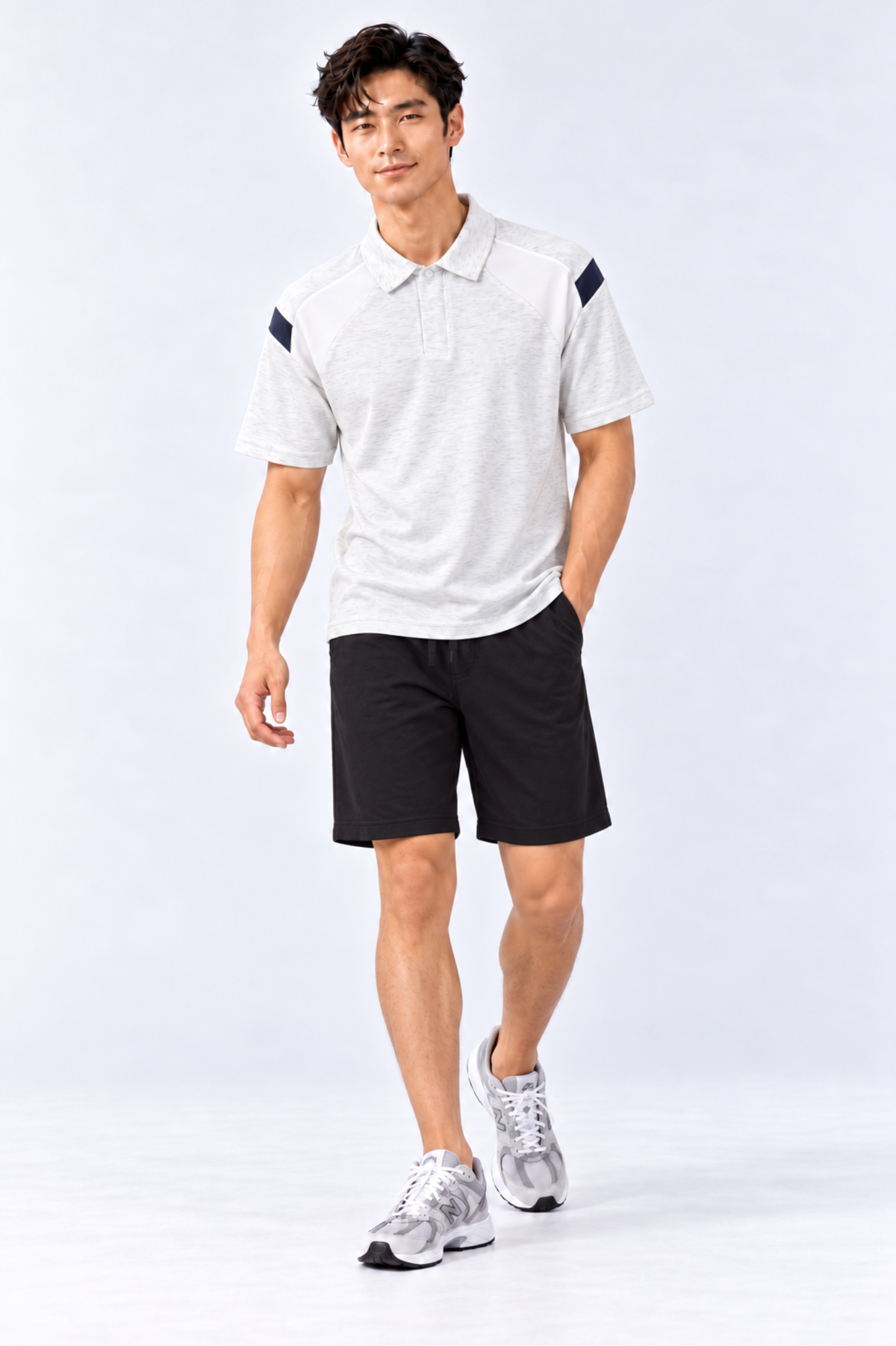 CAPE COD - Men's Colourblock Raglan Polo