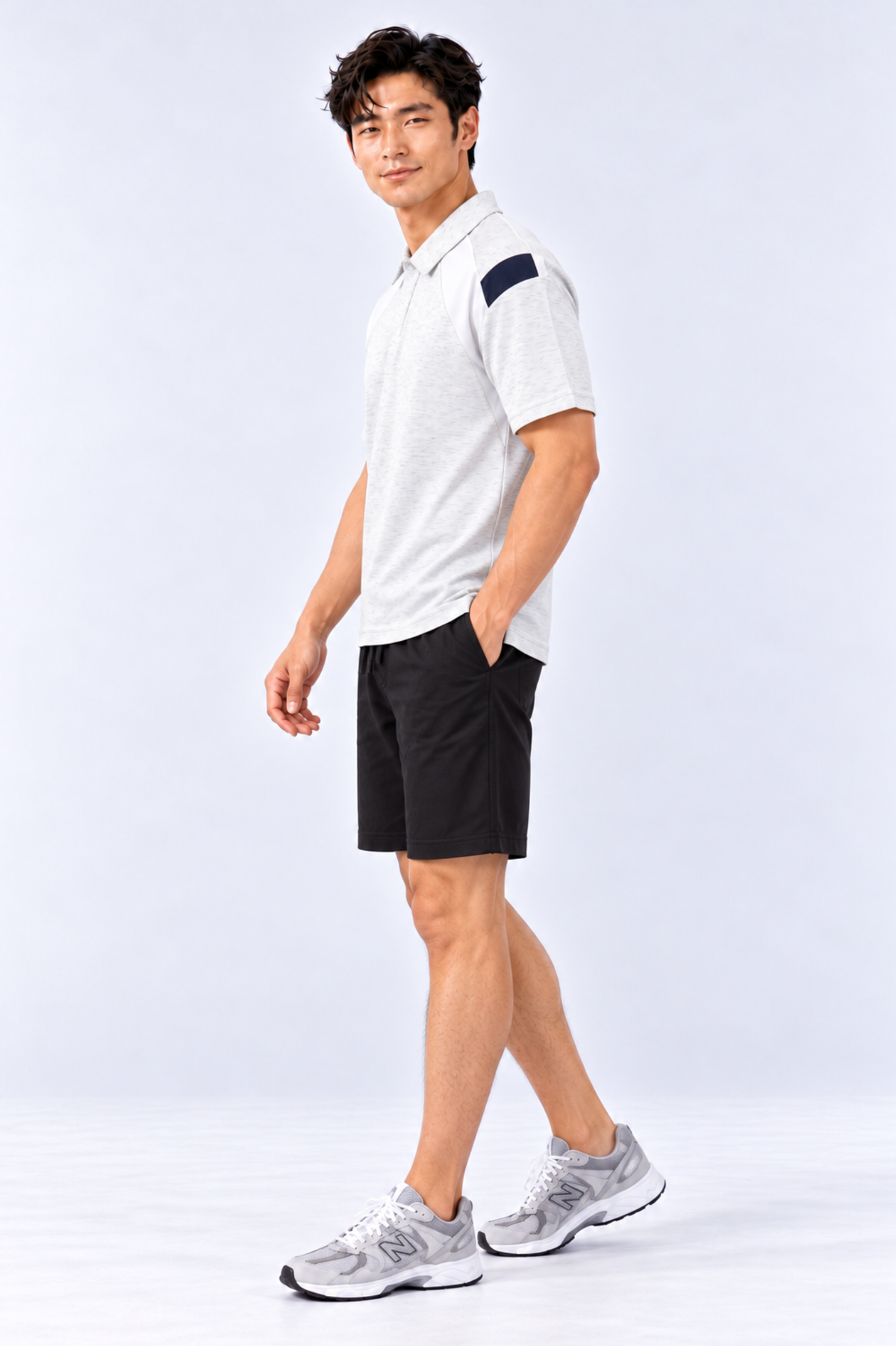 CAPE COD - Men's Colourblock Raglan Polo