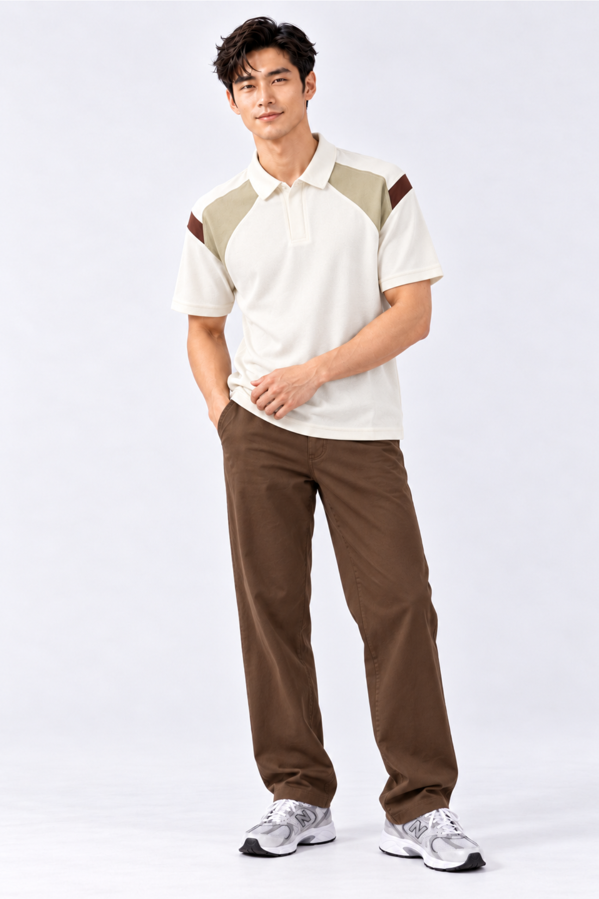 CAPE COD - Men's Colourblock Raglan Polo