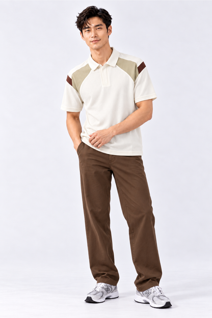 CAPE COD - Men's Colourblock Raglan Polo