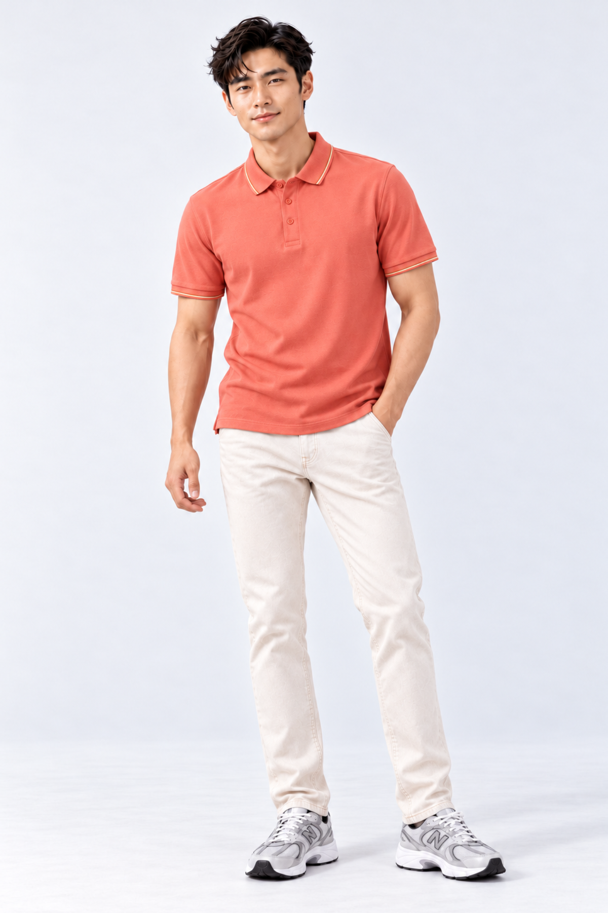 CAPE COD - Men's Tipped Piqué Polo
