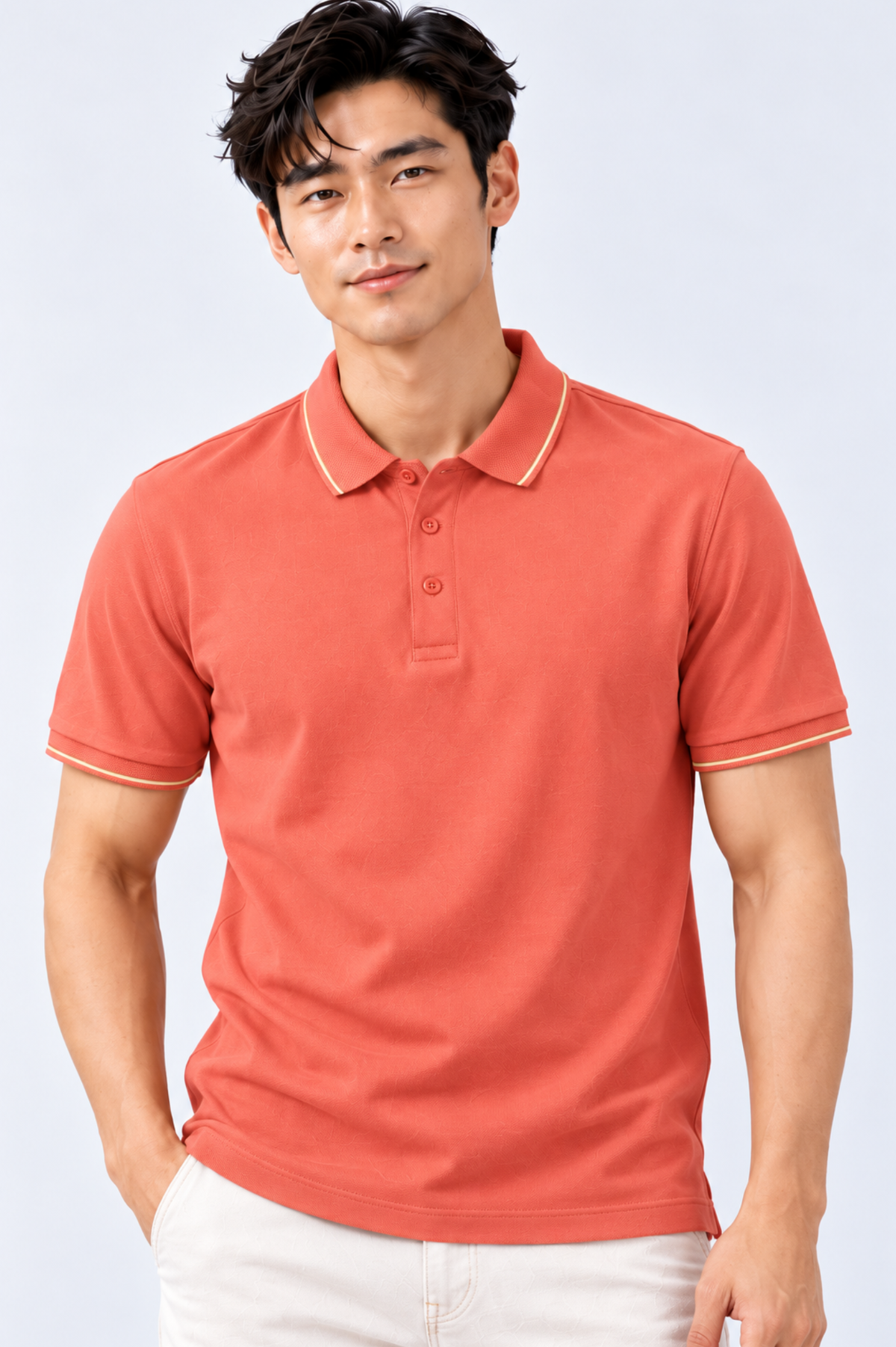 CAPE COD - Men's Tipped Piqué Polo