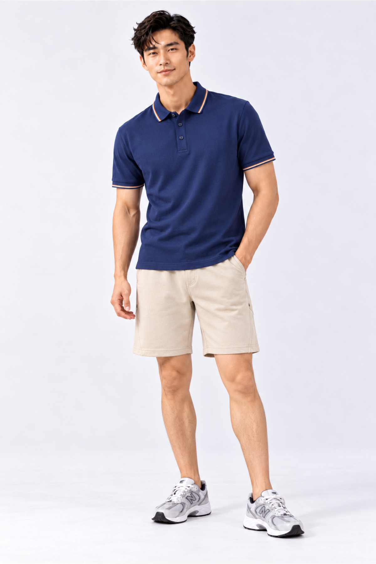 CAPE COD - Men's Tipped Piqué Polo