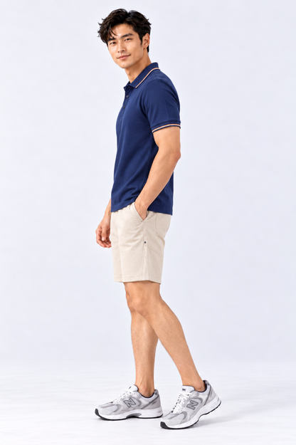 CAPE COD - Men's Tipped Piqué Polo