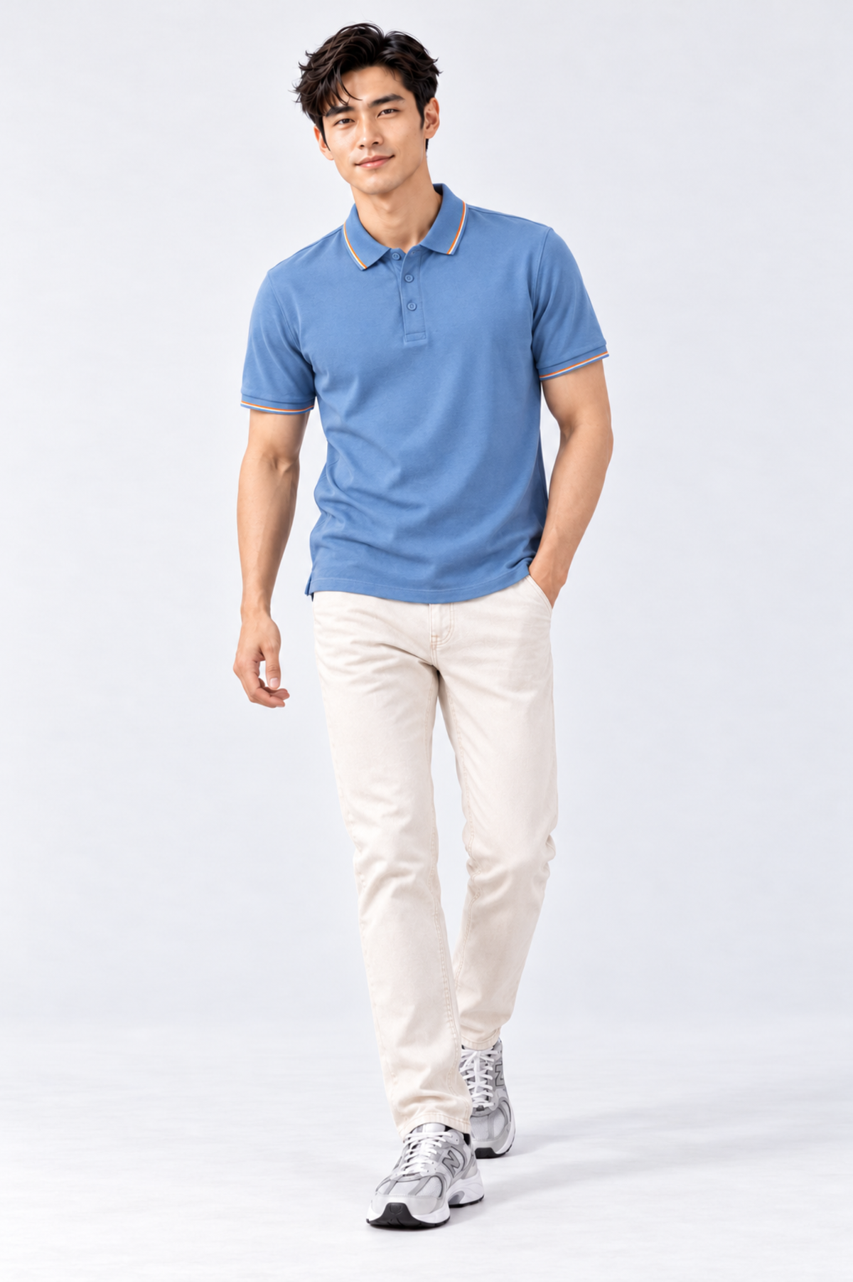 CAPE COD - Men's Tipped Piqué Polo