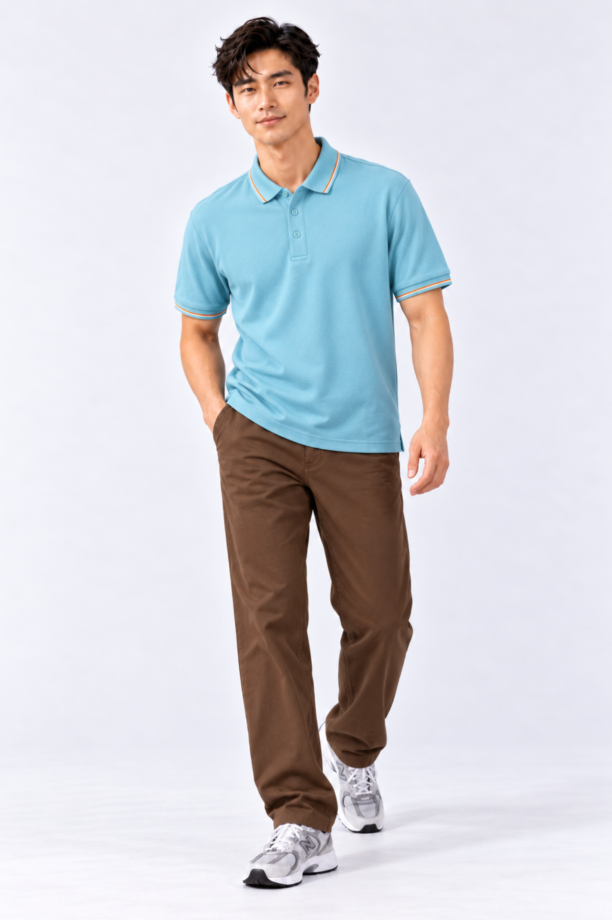 CAPE COD - Men's Tipped Piqué Polo