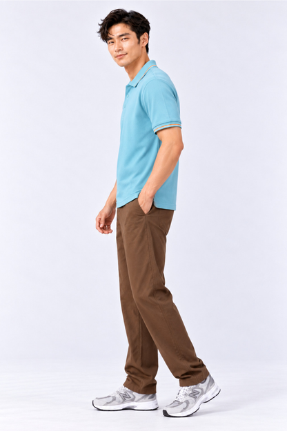 CAPE COD - Men's Tipped Piqué Polo