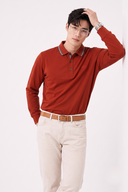 CAPE COD - POLO LONG SLEEVE SHIRT