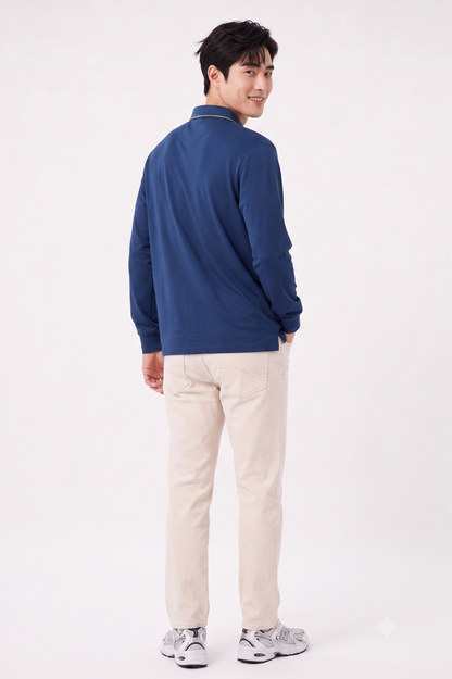 CAPE COD - POLO LONG SLEEVE SHIRT