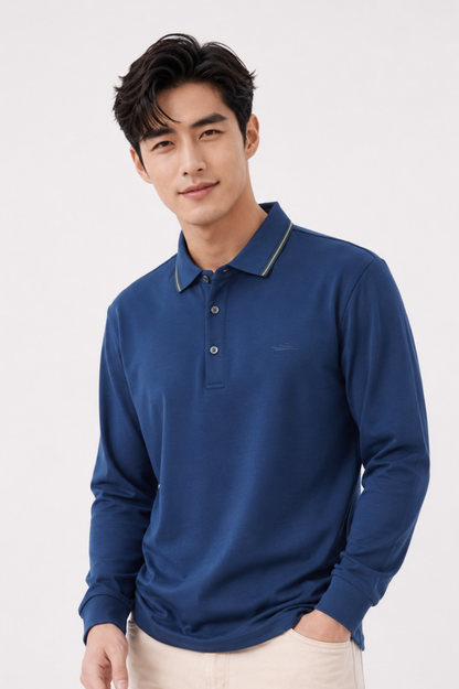 CAPE COD - POLO LONG SLEEVE SHIRT