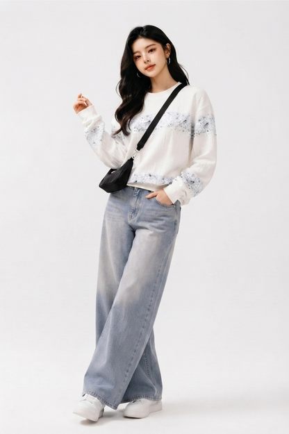 CAPE COD - LONG SLEEVE ROUND NECK T-SHIRT
