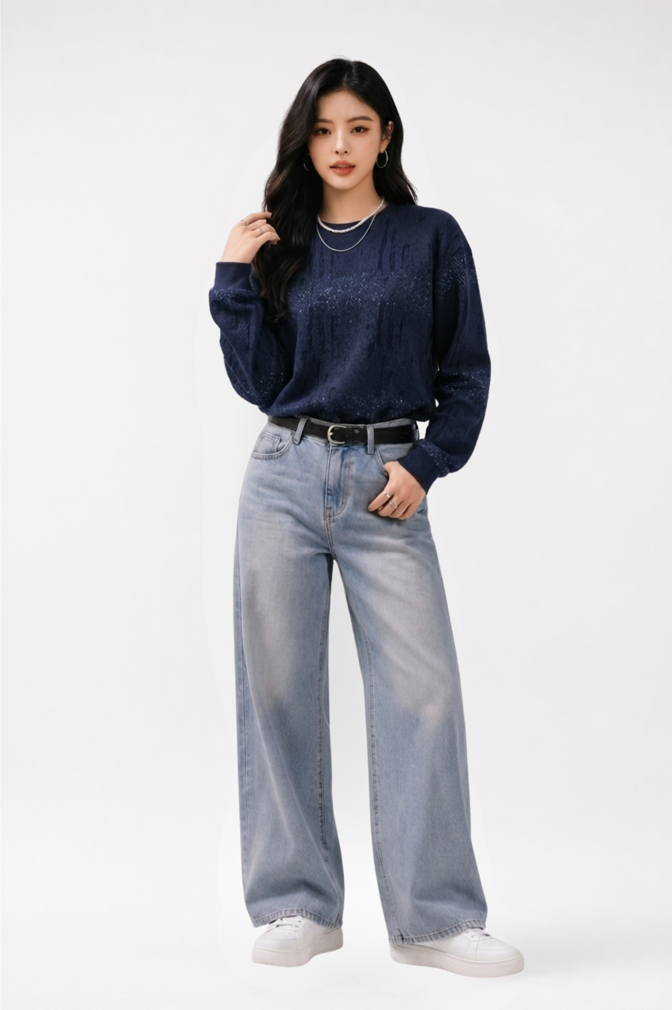 CAPE COD - LONG SLEEVE ROUND NECK T-SHIRT