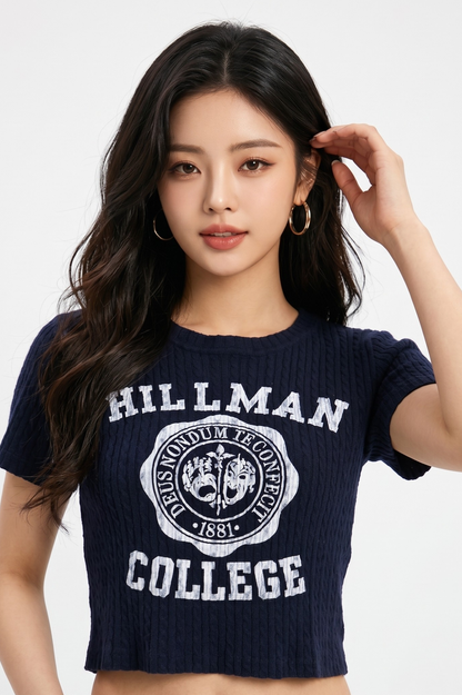 CAPE COD - SHORT SLEEVE ROUND NECK T-SHIRT