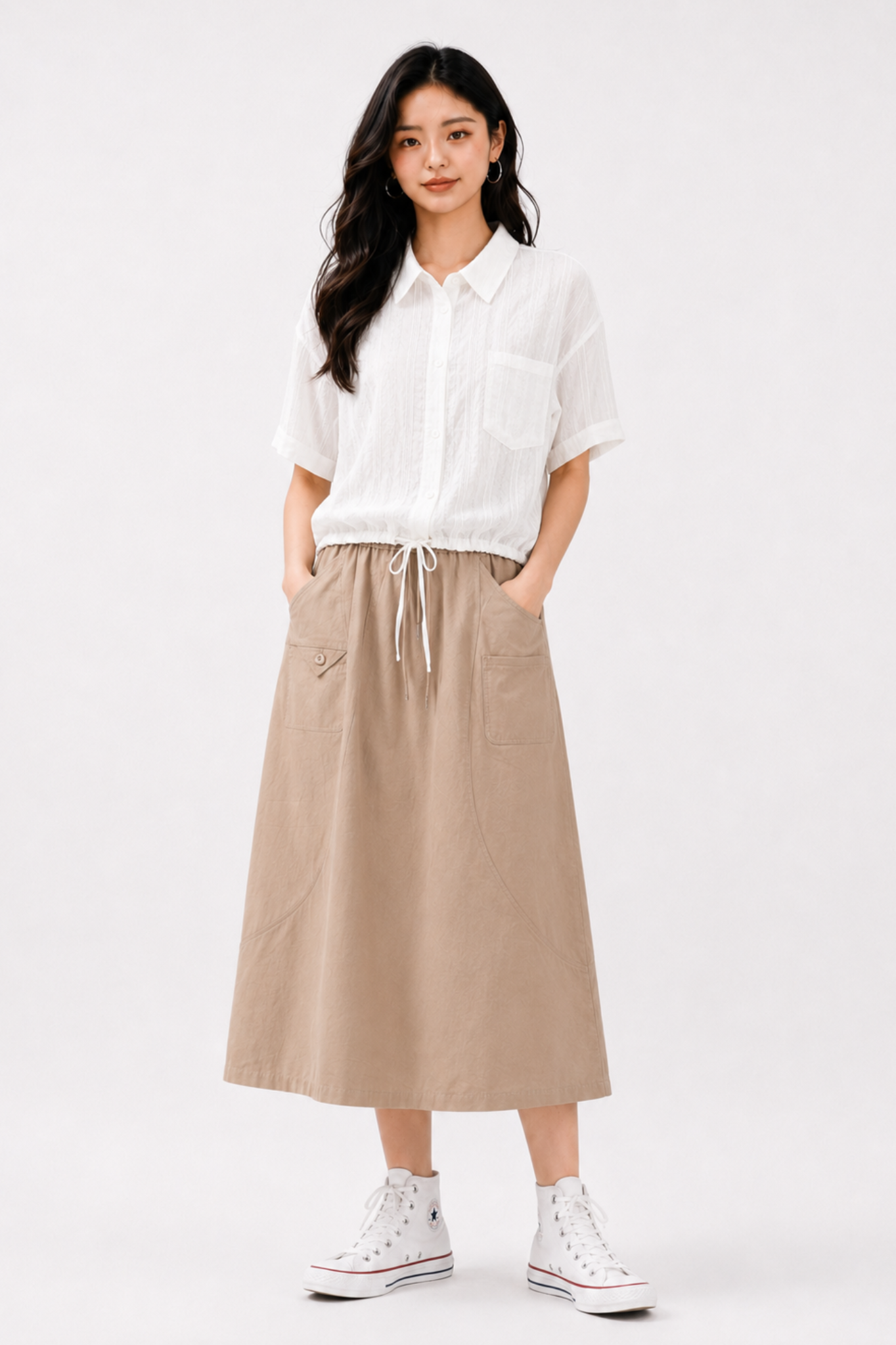 CAPE COD - SHORT SLEEVE COLLAR BLOUSE