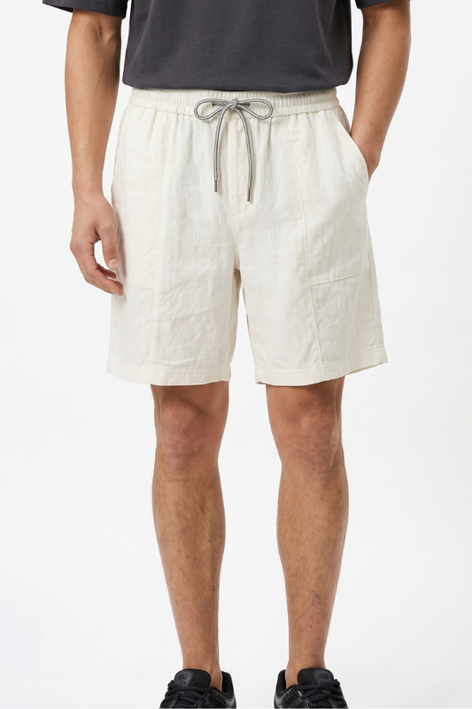 CAPE COD - Linen Drawstring Shorts