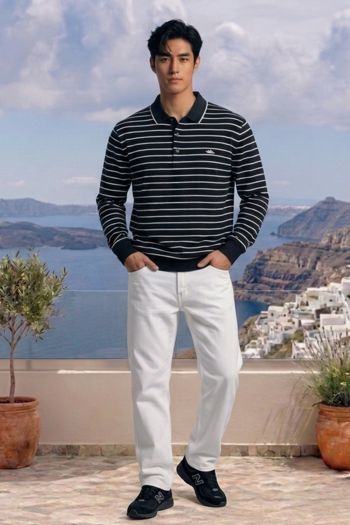 CAPE COD - POLO LONG SLEEVE SHIRT
