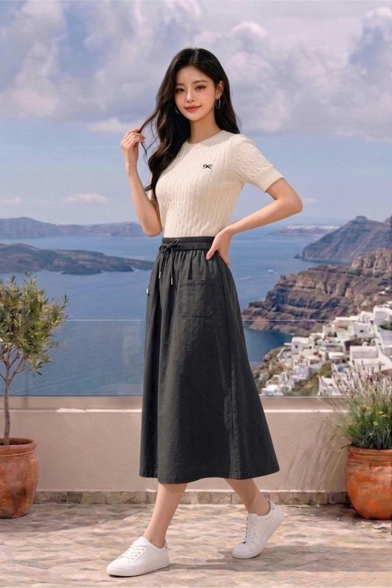 CAPE COD - WOVEN SKIRT