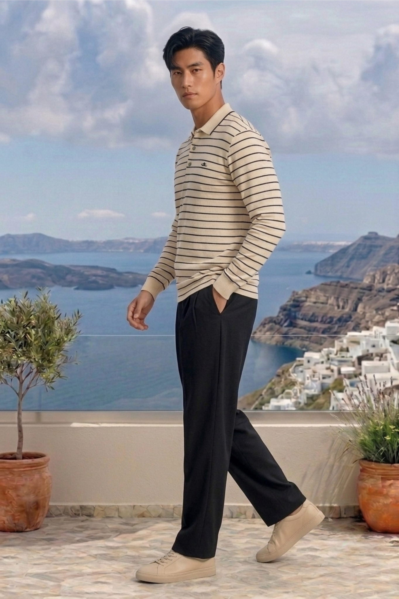 CAPE COD - POLO LONG SLEEVE SHIRT
