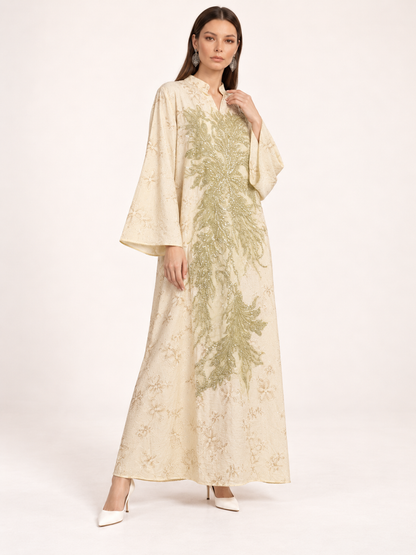 East India Company - Nova, Embroidered Long Dress
