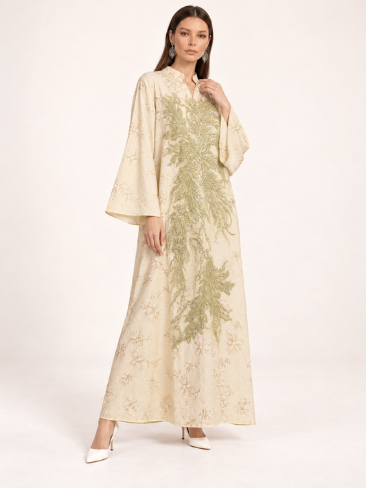 East India Company - Nova, Embroidered Long Dress
