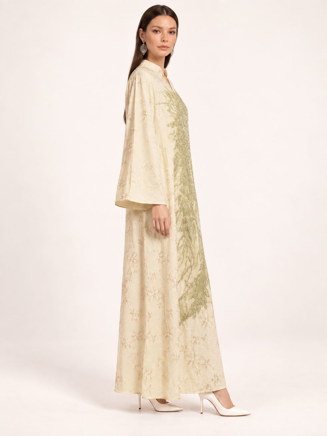 East India Company - Nova, Embroidered Long Dress
